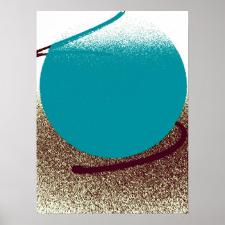 "Dominant" kunstdrukwerk Poster