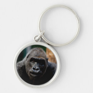 Dominant Primaat Gorilla Ape Sleutelhanger