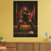 Domination Implacable – Imprimé sur Toile de Rugby (Insitu(Salon))