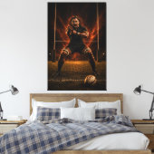 Domination Implacable – Imprimé sur Toile de Rugby (Insitu(Chambre))
