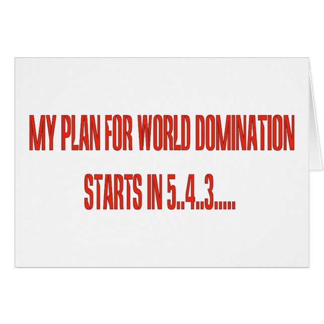 Domination mondiale (Devant horizontal)