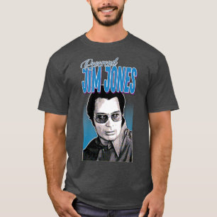 Dominee Jim JonesJonestown Bloedbad Esthetische Tr T-shirt