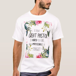 Dominee waardering Geschenk Dominee Dank je citaat T-shirt