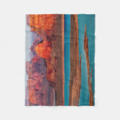Dominguez Butte & Lake Powell, Utah Fleece Deken (Voorkant)