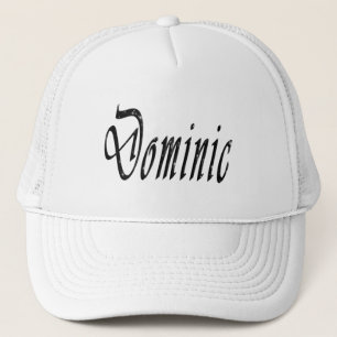 Dominic, naam, Logo, Trucker Pet