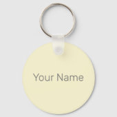 Dominica Caraïbisch Retro Vakantie Eiland Sleutelhanger (Achterkant)