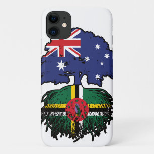 Dominica Dominican Australia Tree Roots iPhone 11 Hoesje