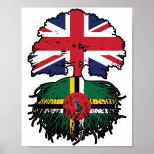 Dominica Dominican - Brits - Groot - Brittannië - Poster