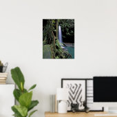 Dominica, Emerald Pool, Waterfall. Poster (Thuiskantoor)