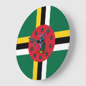 Dominica Flag Grote Klok (Hoek)