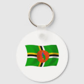 Dominica Flag Keychain (Voorkant)