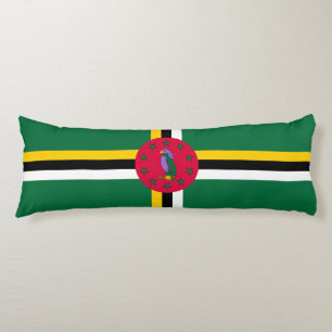 Dominica Flag Lichaamskussen