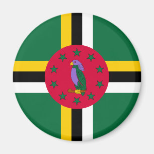 Dominica Flag Magneet
