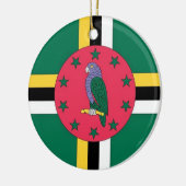 Dominica Flag Ornament (Links)