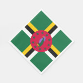 Dominica Flag Servet (Hoek)