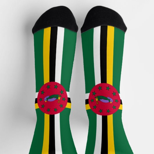 Dominica Flag Sokken (Top)