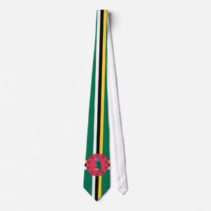 Dominica Flag Stropdas