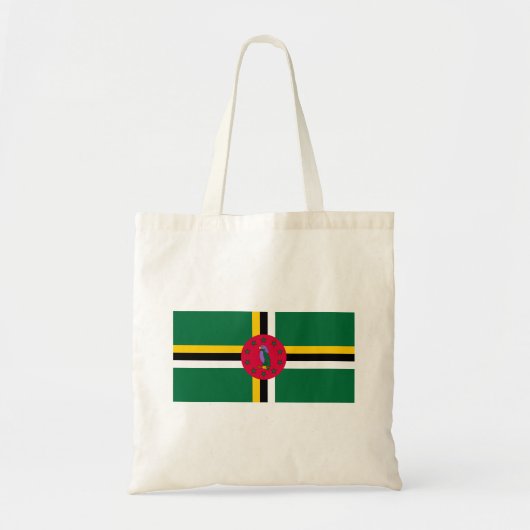 Dominica Flag Tote Bag (Voorkant)