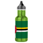 Dominica Flag Waterfles (Rechts)
