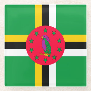 Dominica Glazen Onderzetter