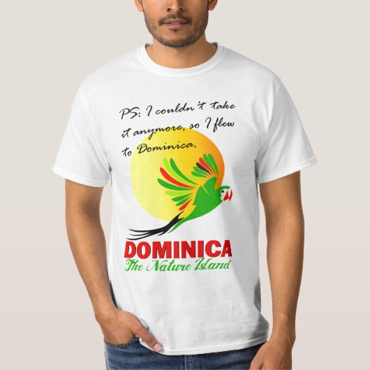 DOMINICA ISLE, PS T-SHIRT (Voorkant)