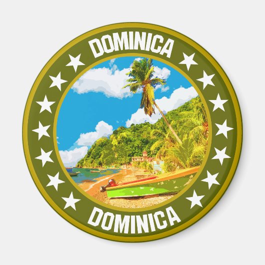 Dominica Magneet (Voorkant)