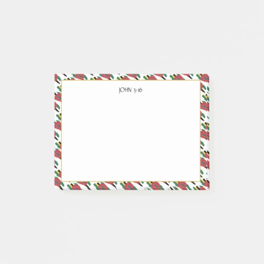 DOMINICA MAP Christelijke scripts Post-it® Notes (Voorkant)