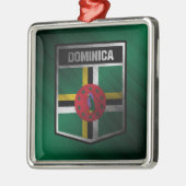 Dominica Metalen Ornament (Links)