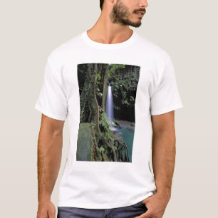 Dominica, Smaragdbron, Waterval. T-shirt