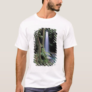 Dominica, Smaragdpoel, Waterval. T-shirt