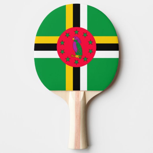 Dominica Tafeltennisbatje (Voorkant)