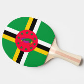 Dominica Tafeltennisbatje (Zijkant)