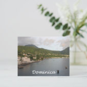 Dominica-Uitzicht Briefkaart (Staand voorkant)