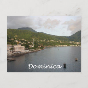 Dominica-Uitzicht Briefkaart