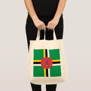 Dominica-vlag Tote Bag