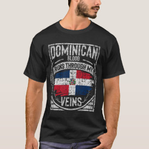 Dominicaans bloed loopt door mijn zegen t-shirt