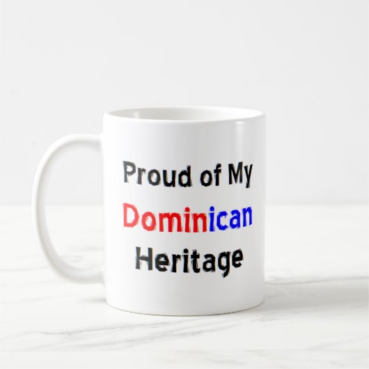 dominicaans erfgoed - mok koffie (Links)