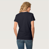 Dominicaanse Daze Women's V-Neck T-Shirt (Achterkant volledig)