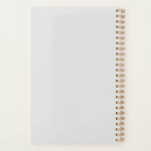 Dominicaanse Orderplanner Planner (Achterkant)