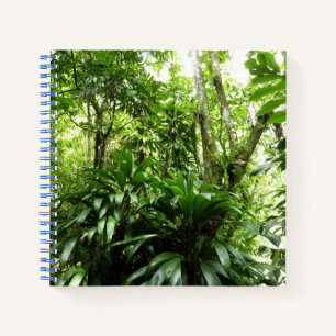 Dominicaanse Regenwoud I Tropische Groene Natuur Notitieboek