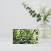 Dominicaanse Regenwoud I Tropische Groene Natuur Visitekaartje (Staand voorkant)