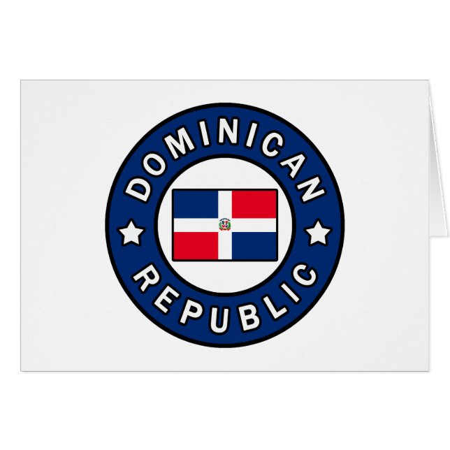 Dominicaanse Republiek (Voorkant Horizontaal)