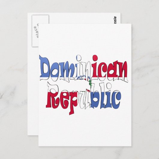 Dominicaanse Republiek Briefkaart (Voorkant / Achterkant)