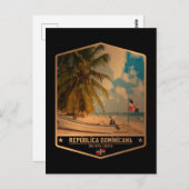 Dominicaanse Republiek Briefkaart (Voorkant / Achterkant)