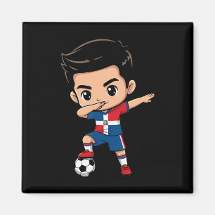 Dominicaanse Republiek Dab Kid Dominicana Vlag Voo Magneet