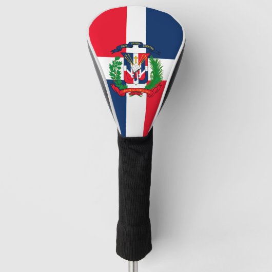 Dominicaanse Republiek Golfheadcover (Voorkant)