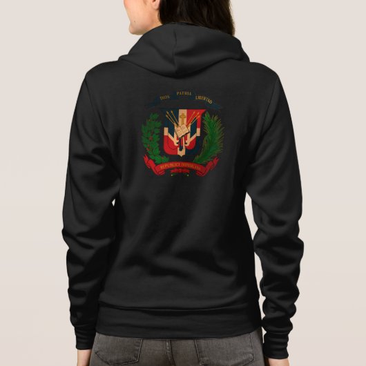 Dominicaanse Republiek Hoodie (Achterkant)