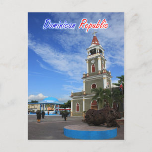 Dominicaanse Republiek kathedraal Briefkaart