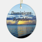 Dominicaanse Republiek Keramisch Ornament (Links)