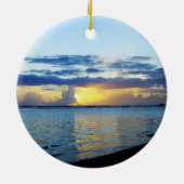 Dominicaanse Republiek Keramisch Ornament (Achterkant)